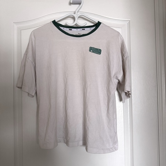 White puma tshirt - Picture 1 of 2